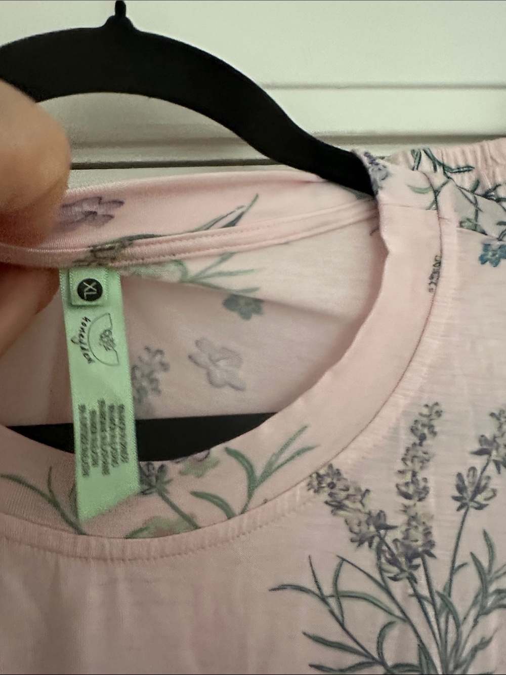 Honeydew Floral Pink Two-Piece Pajama Set - Picture 3 of 5